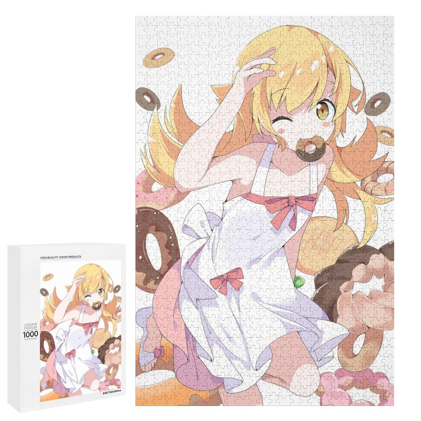 化物語 ジグソーパズル フレーム付き